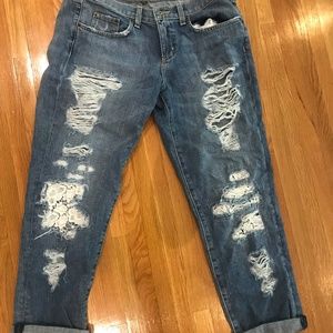 Cropped Free People jeans
